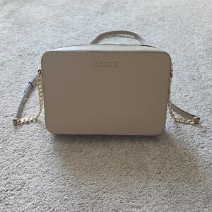 Michael Kors Beige Crossbody Bag